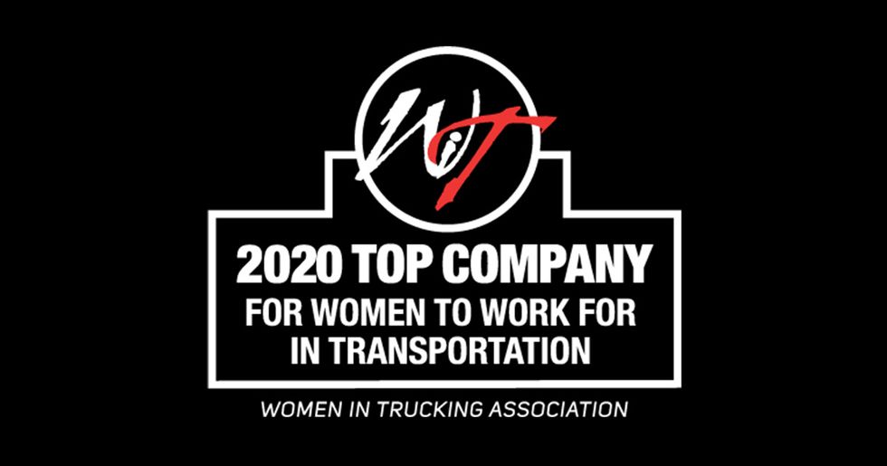 2020 Top Company for Women to work for in trnasportation