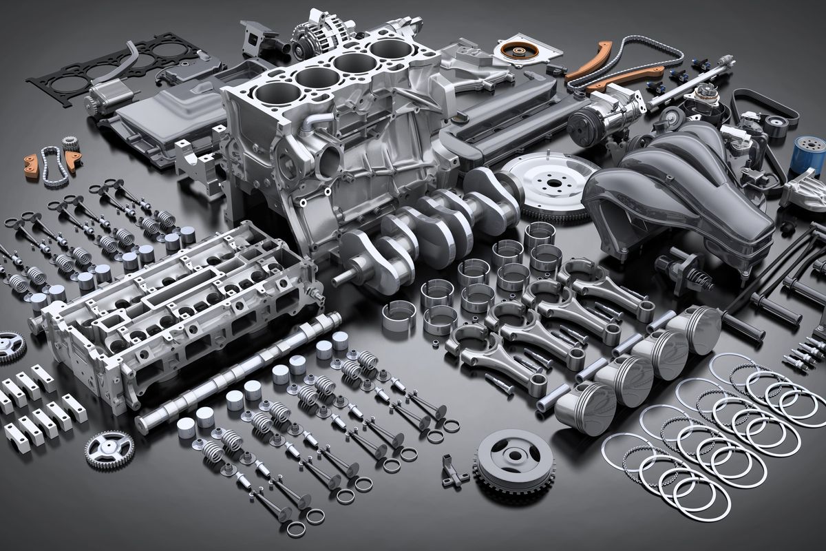 car engine parts