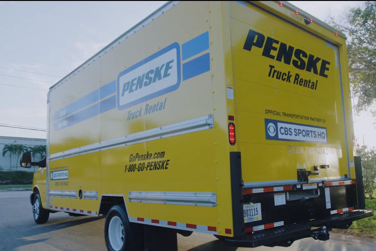 CBS Sports HQ and Penske Truck Rental
