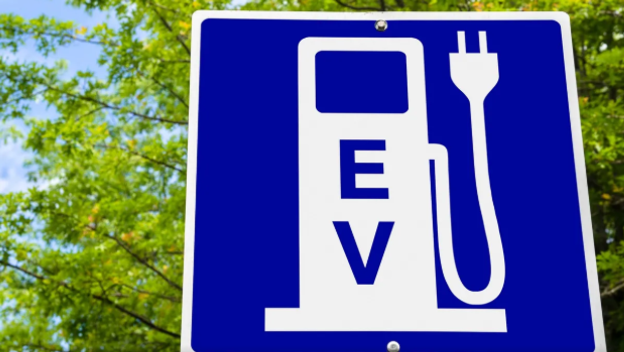 EV sign