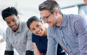 Diverse group of associates