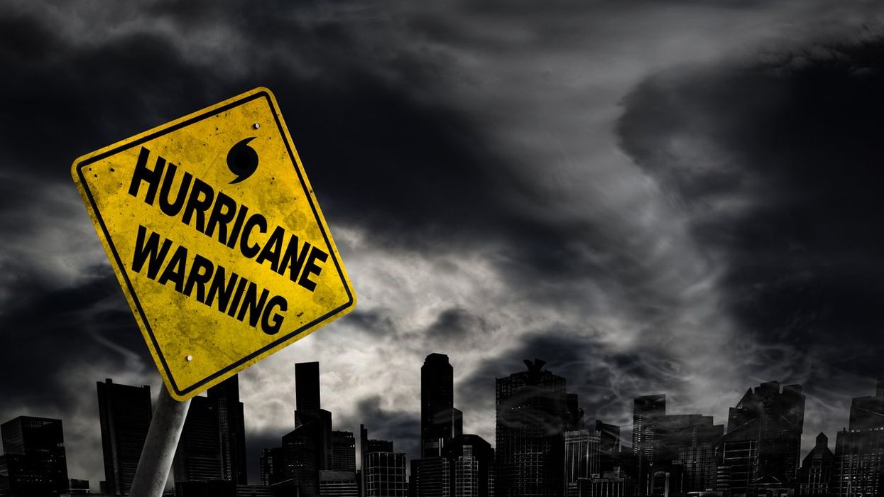 Hurricane Warning Sign