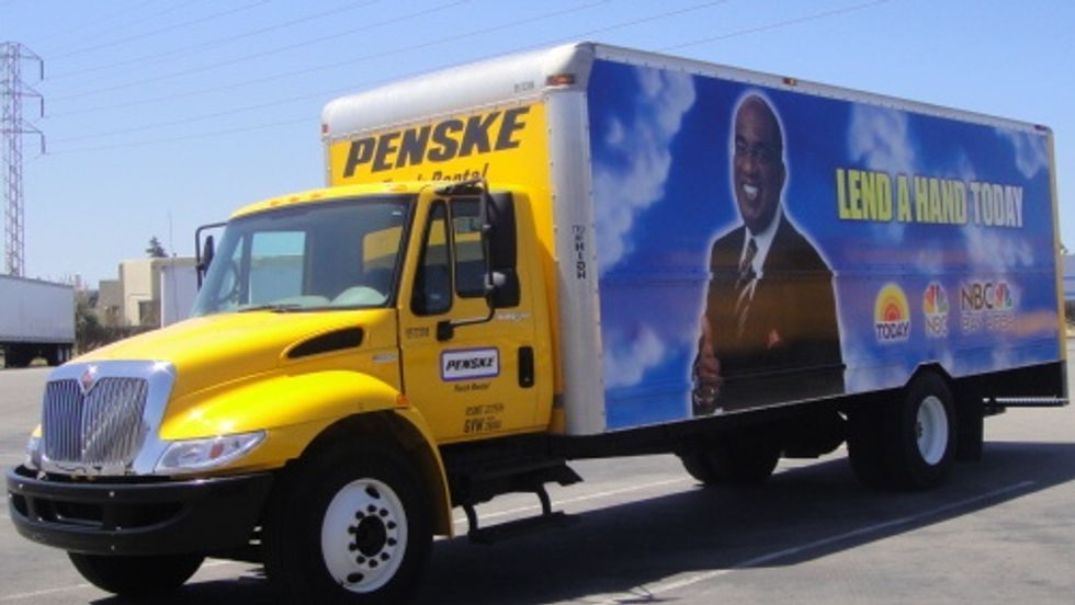 
Penske Truck Rental to "Lend a Hand" to Today Show
