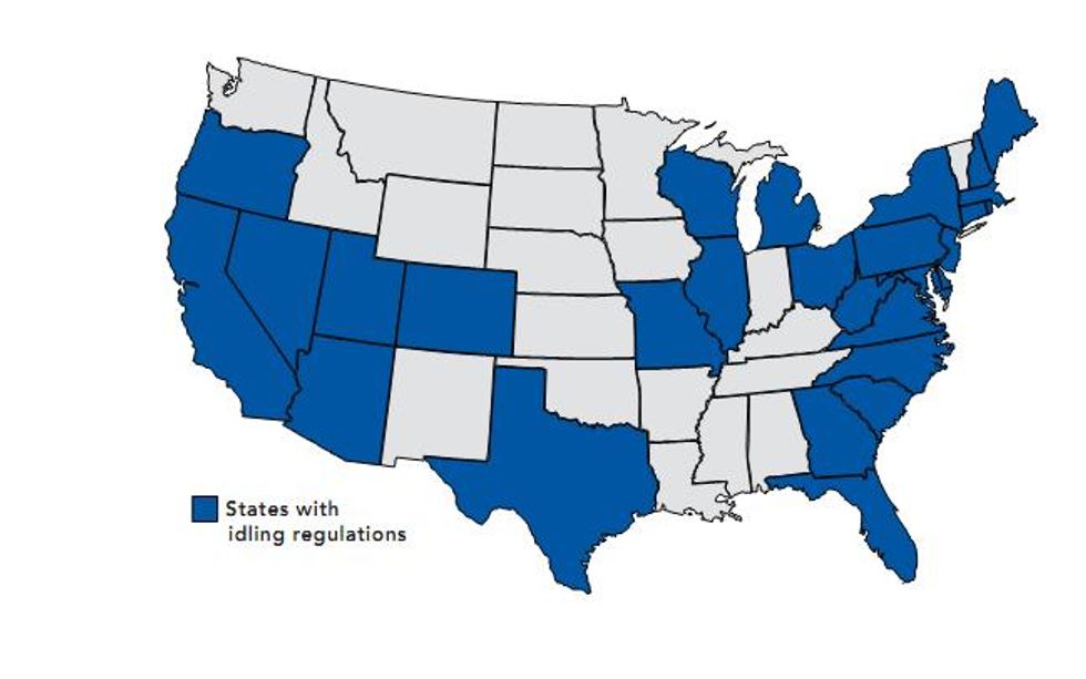 
New Idling Regulations to Take Effect in 2012
