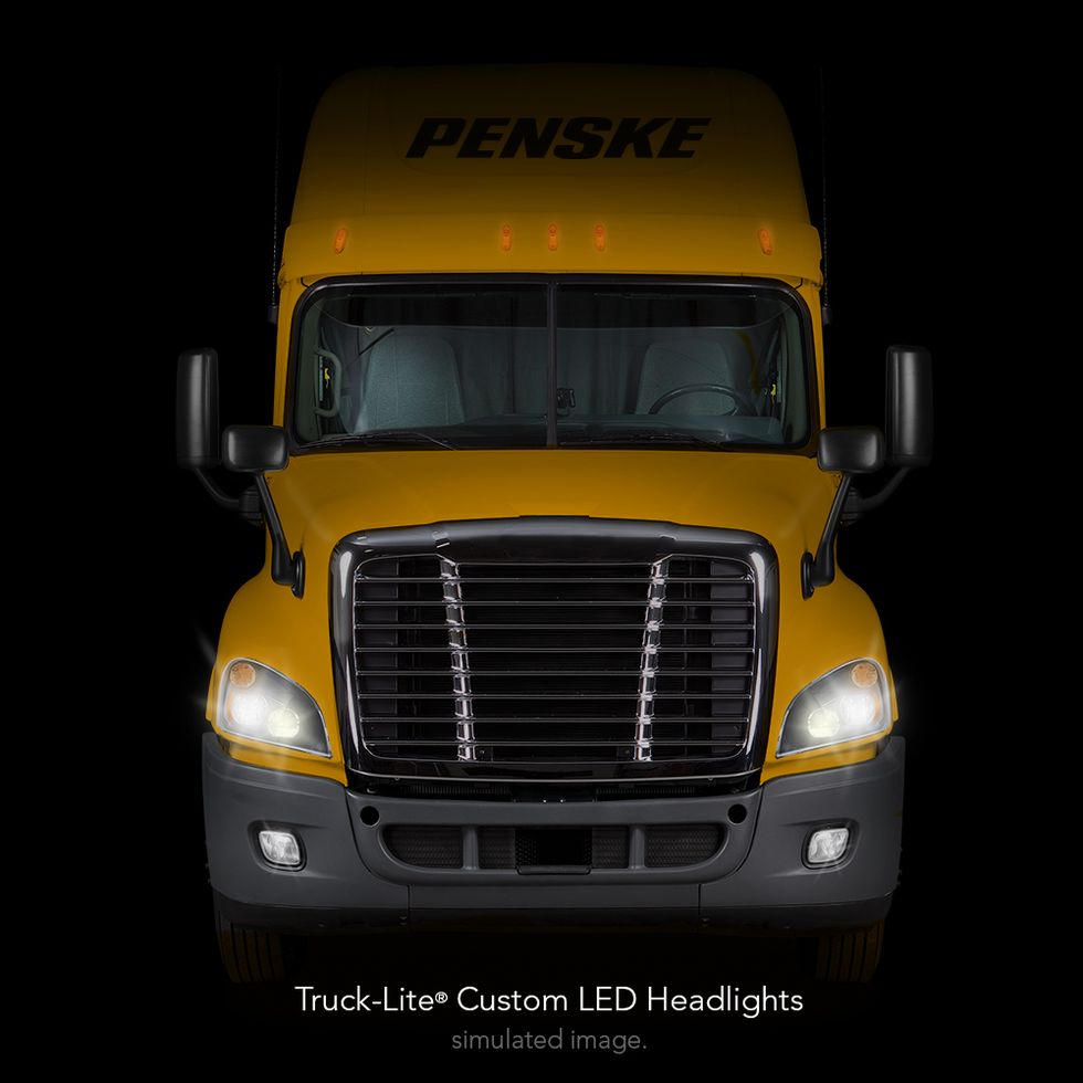 
Penske Truck Rental Ahead of Schedule with LED Headlight Retrofit
