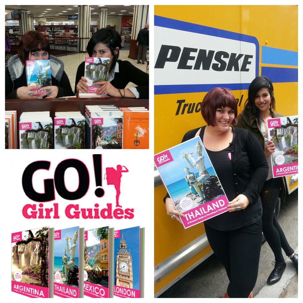 
Authors Take Scenic Route in Penske Truck

