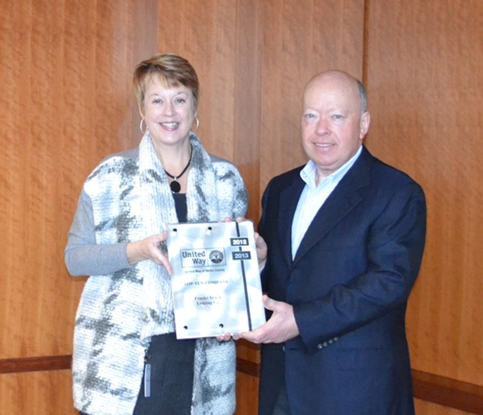 
Penske Receives United Way Leadership Award
