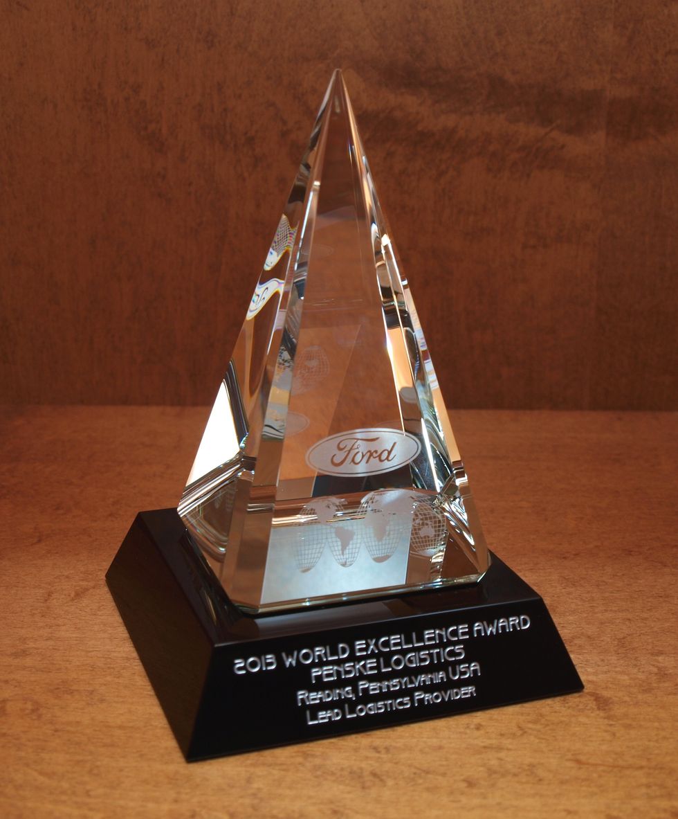
Penske Logistics Given Fourth Ford World Excellence Award
