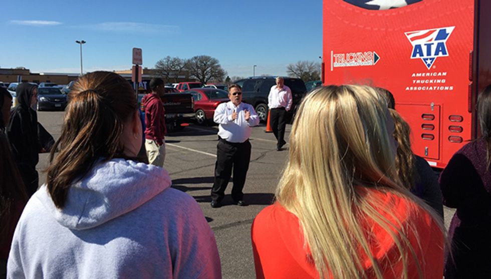 
Penske Truck Driver Neil Kirk Continues Journey Representing Trucking
