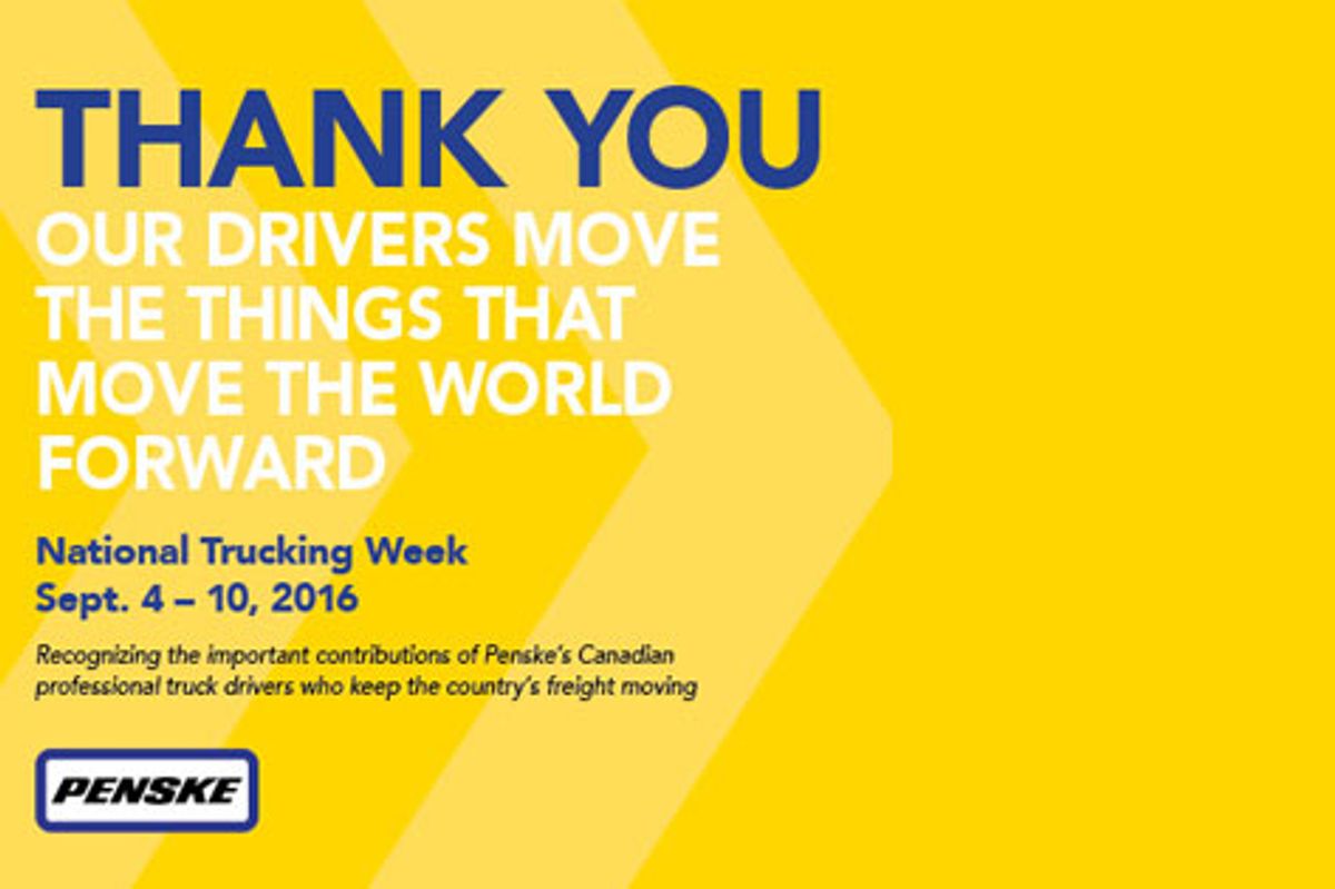 Thanking Truck Drivers for Moving the World Forward One Delivery at a Time