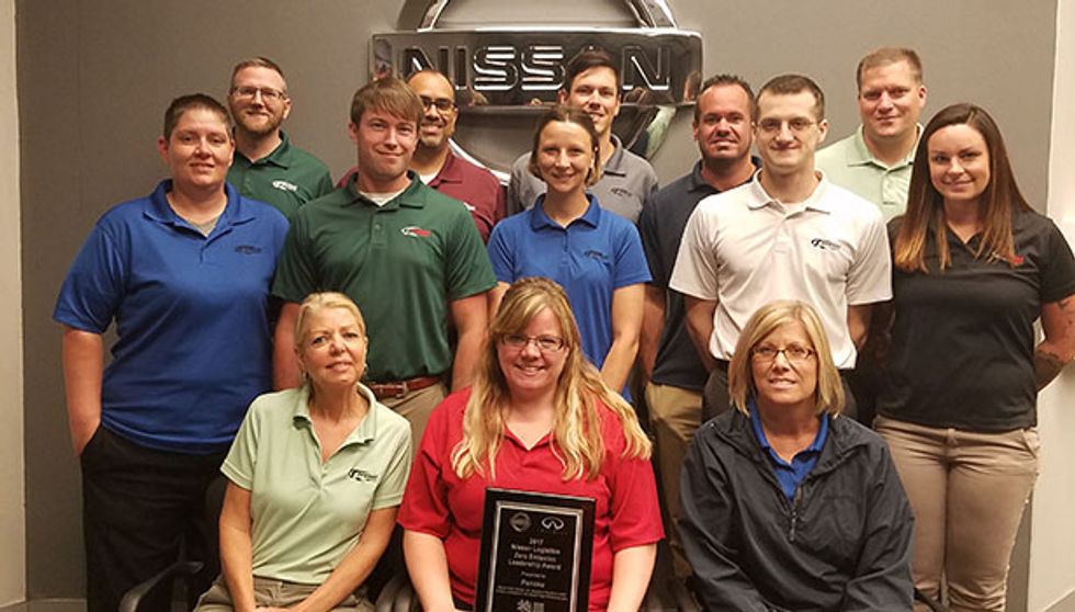 
Nissan Honors Penske Logistics with Zero Emission Leadership Award

