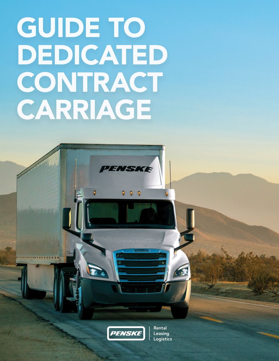 
Penske Logistics Delivers New Guide to Dedicated Contract Carriage Services
