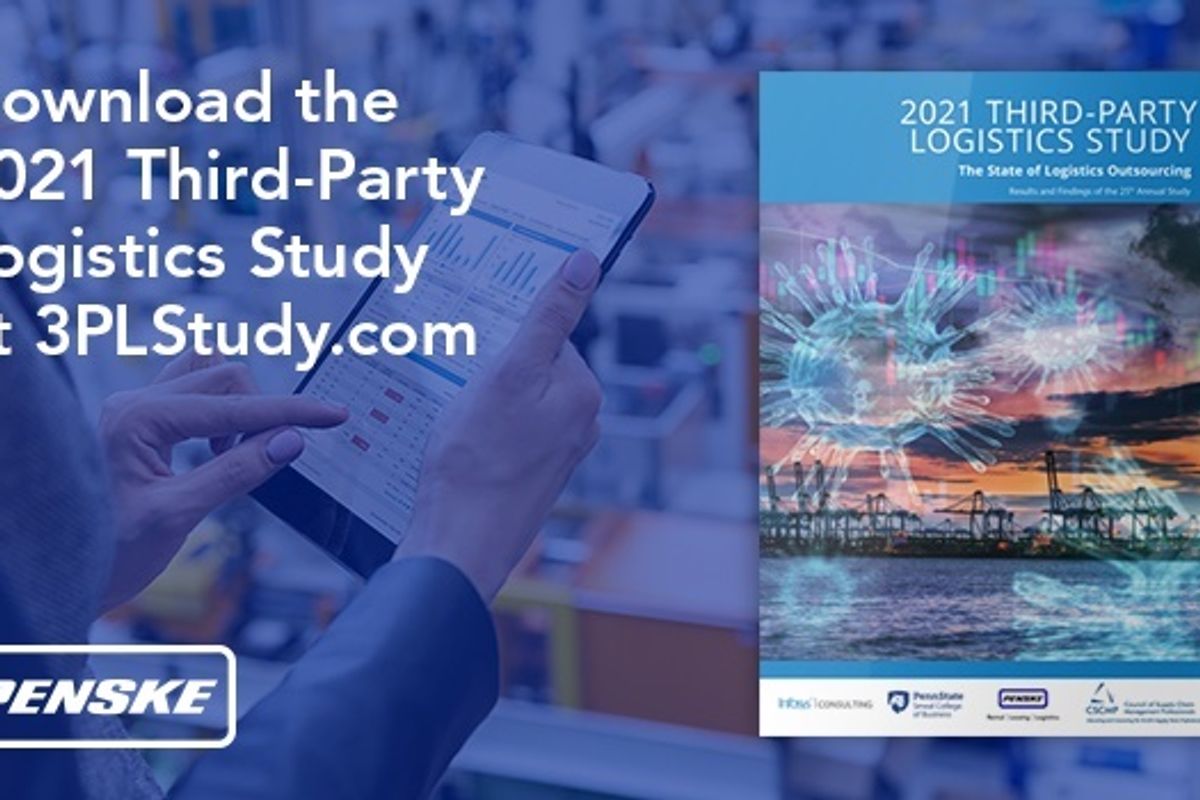 Milestone Third-Party Logistics Study, Sponsored by Penske Logistics, Reports Collaborative Shipper-3PL Relationships, Further Technology Investments