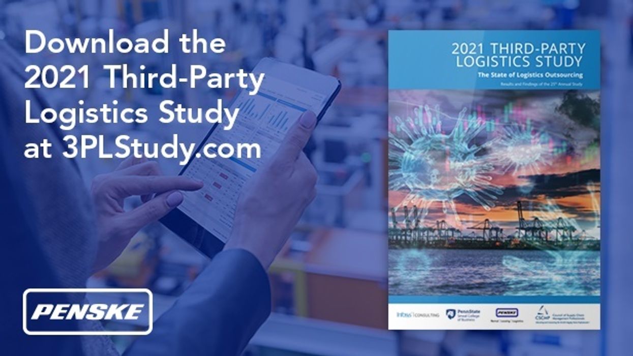 Milestone Third-Party Logistics Study, Sponsored by Penske Logistics, Reports Collaborative Shipper-3PL Relationships, Further Technology Investments