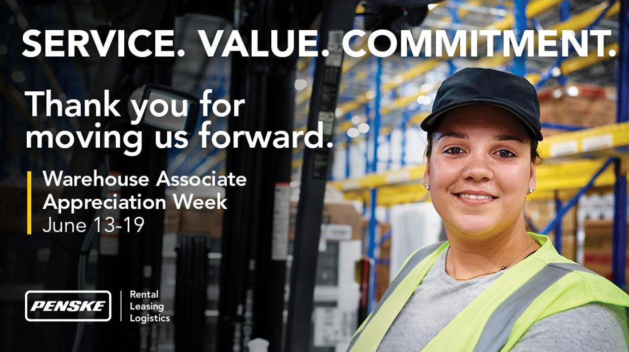Penske Thanks Warehouse Associates During Appreciation Week