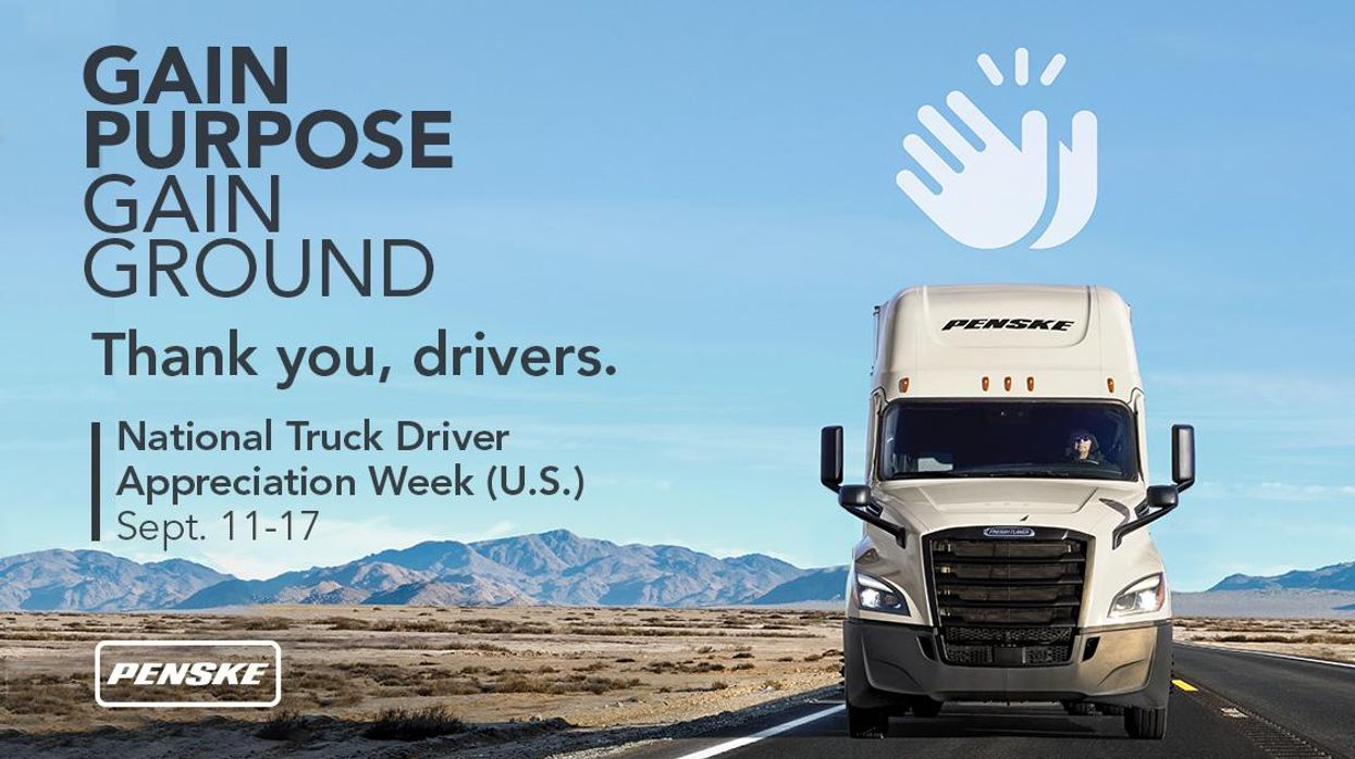 Penske Thanks U.S. Drivers During National Truck Driver Appreciation Week