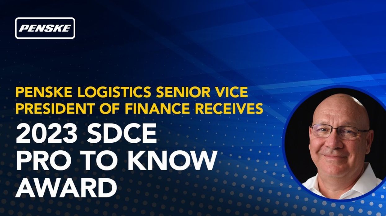Penske Logistics' Steve Beverly is 2023 Supply and Demand Chain Executive Pro to Know Award Recipient