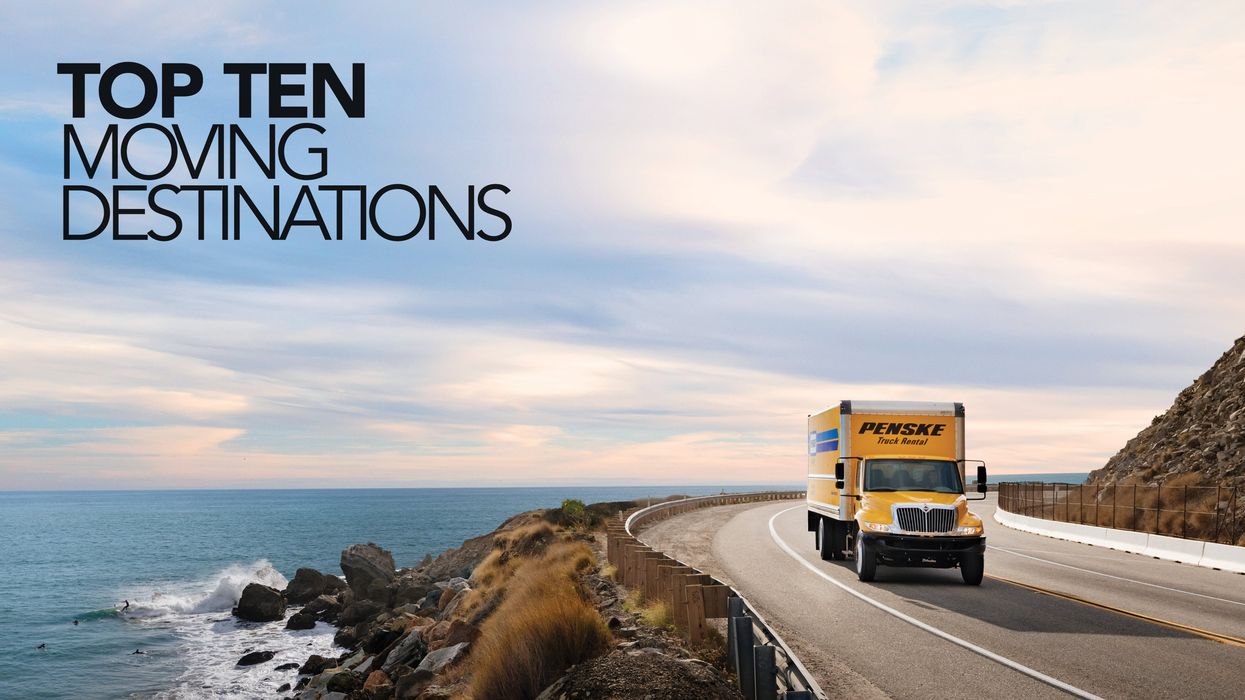 Penske Truck Rental Announces 2022 Top Moving Destinations
and Curated Playlists to Streamline the Moving Experience