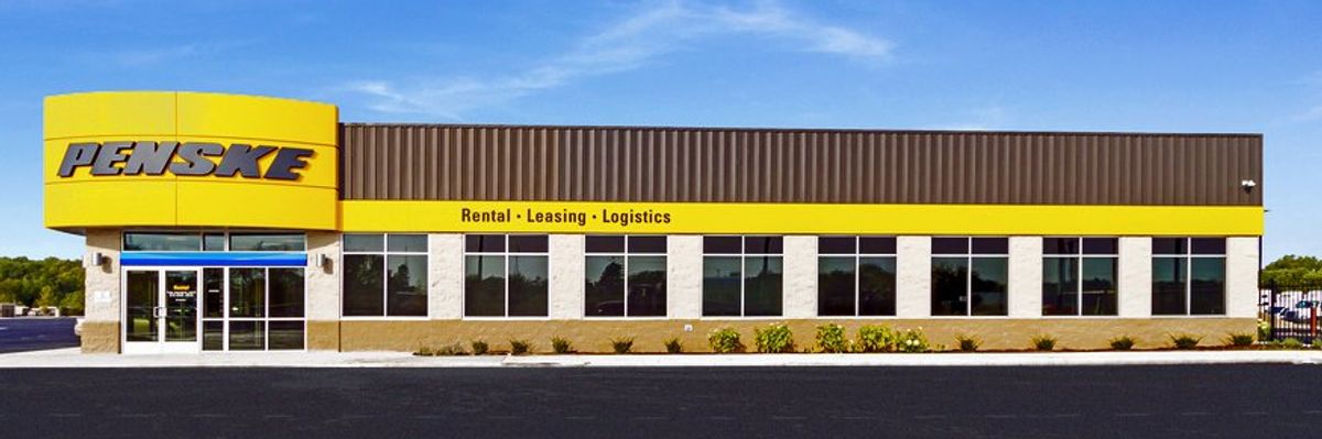 Penske facility in Channahon, Illionois