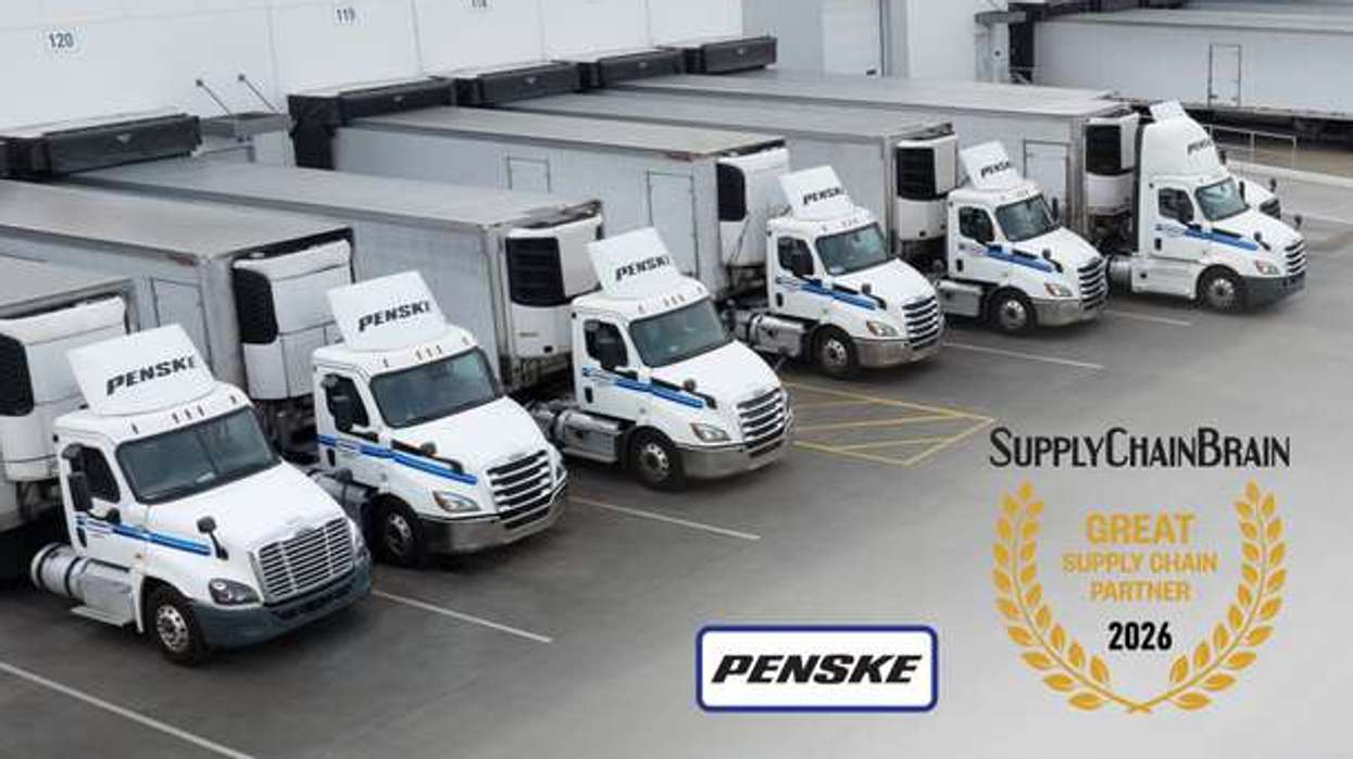 Penske Logistics is a 2026 SupplyChainBrain Great Supply Chain Partner.