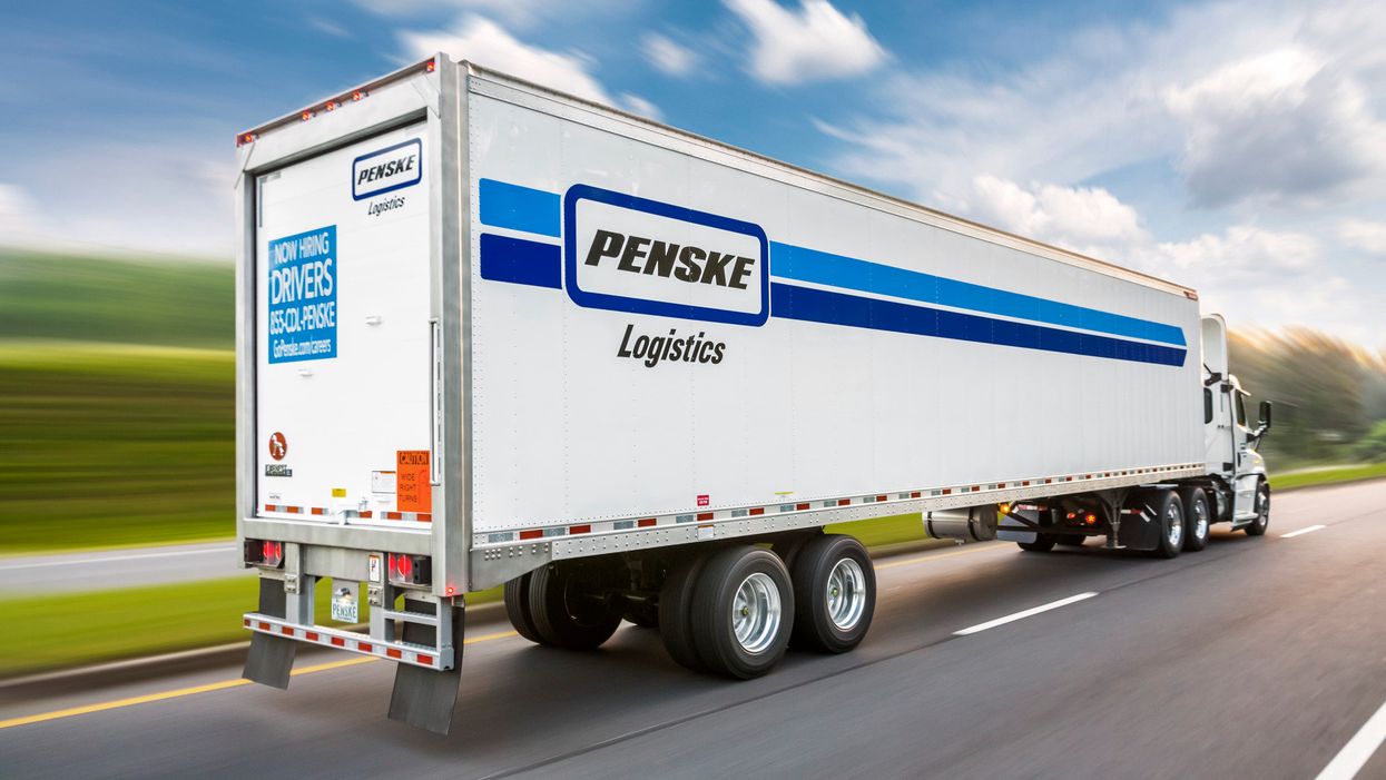 penske logistics truck
