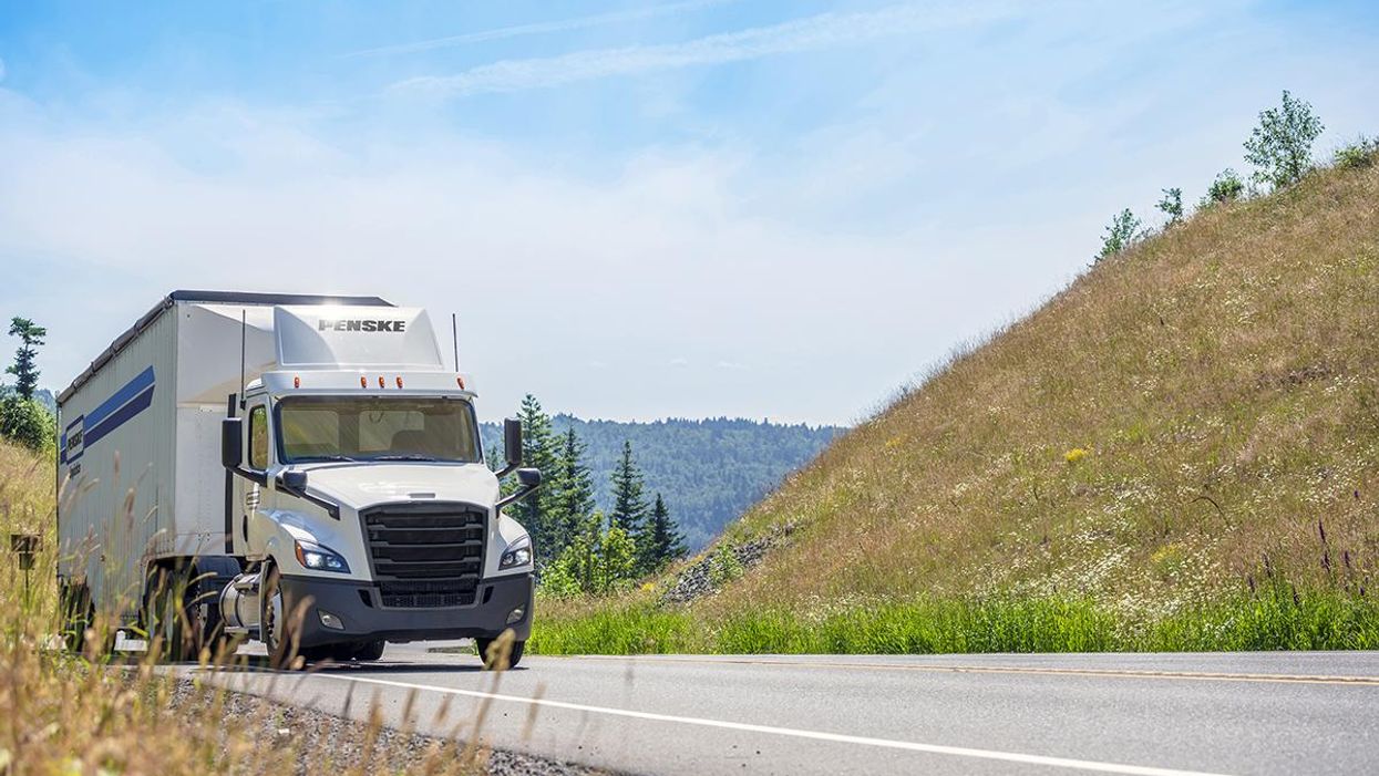 Penske Logistics Truck