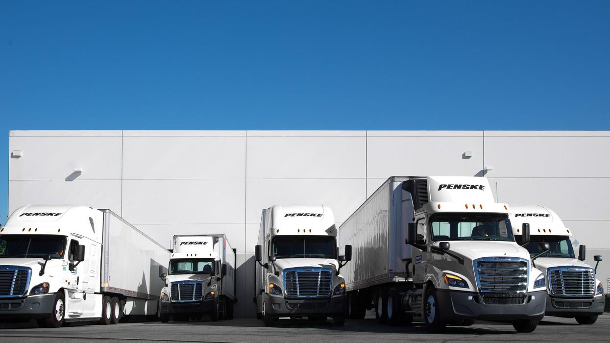 Penske Logistics Trucks