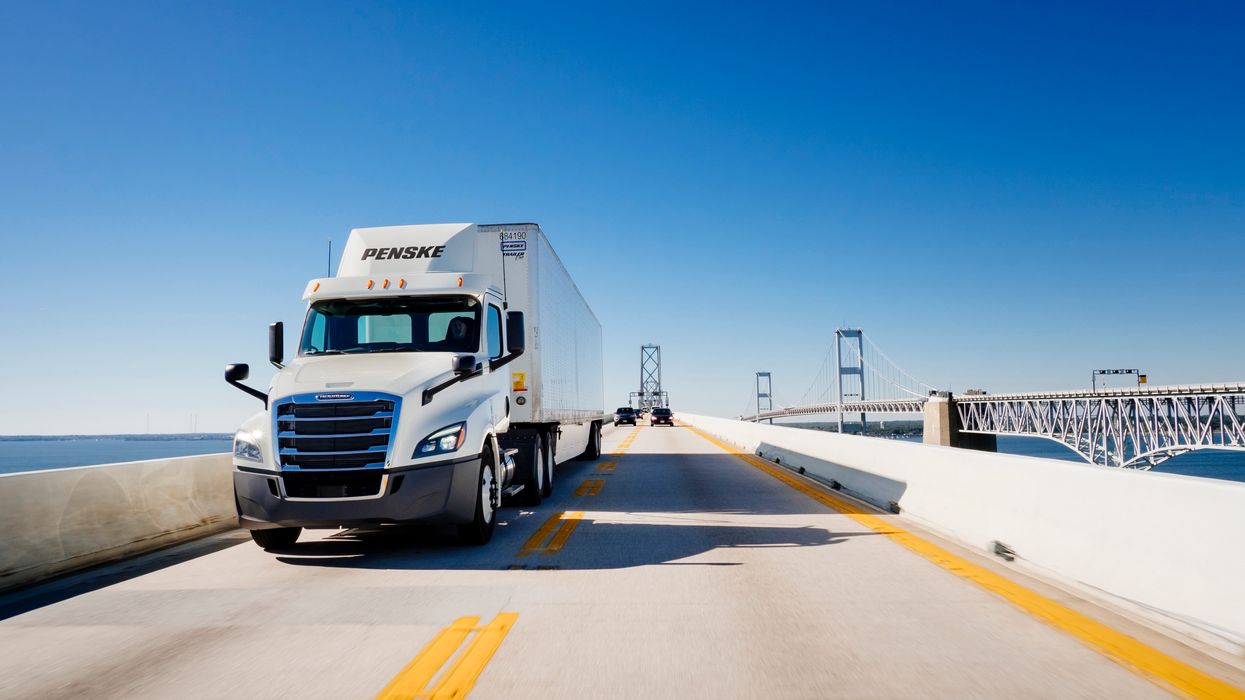 penske tractor and trailer