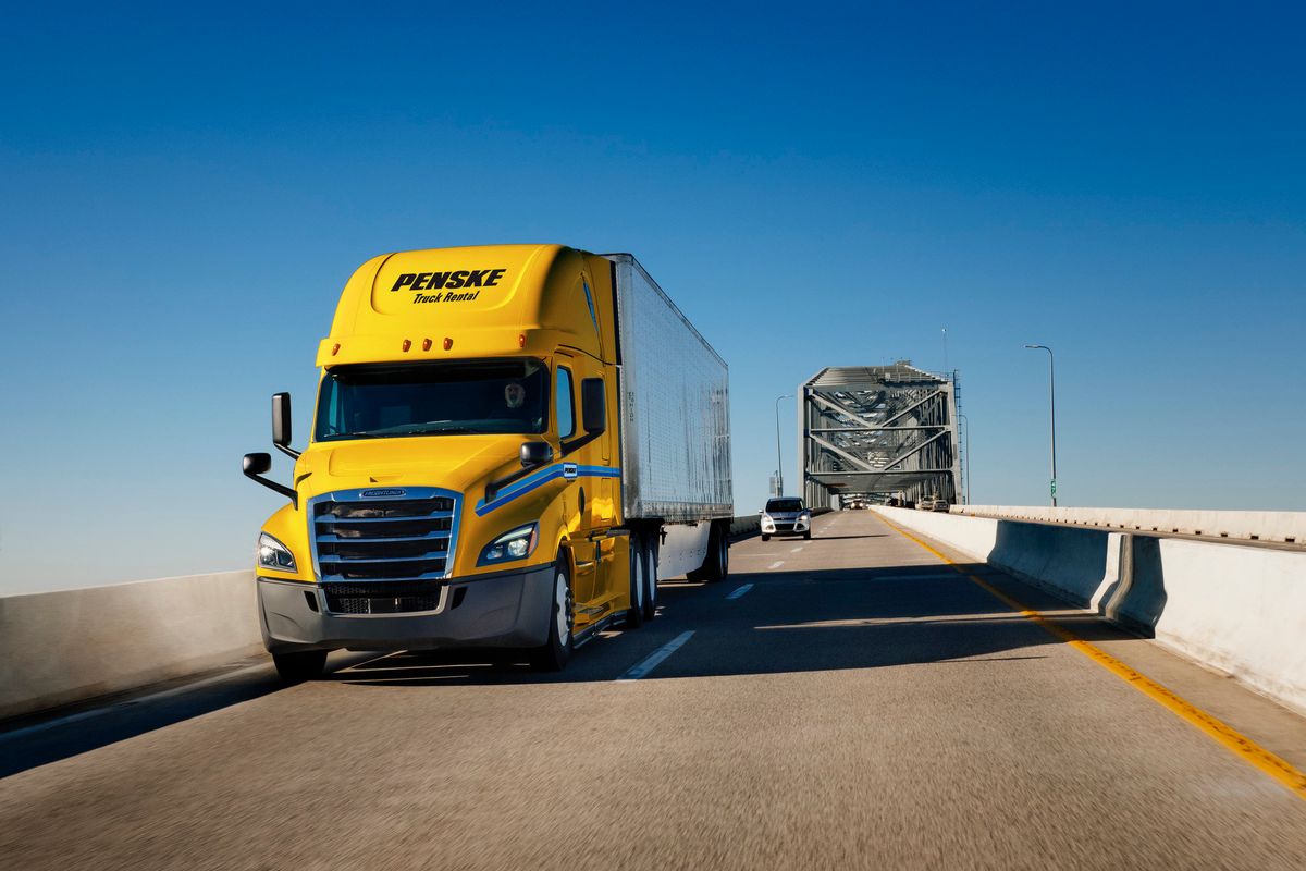 Penske tractor
