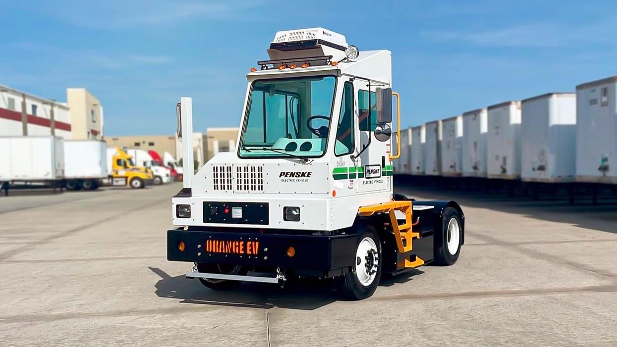 Penske Truck Leasing is adding Orange EV electric terminal trucks for use with customers across the U.S.
