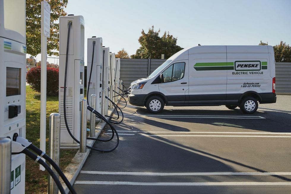 Penske Truck Leasing will display the Ford E-Transit and other electric vehicles within its booth at the upcoming Advanced Clean Transportation (ACT) Expo in Long Beach, California.