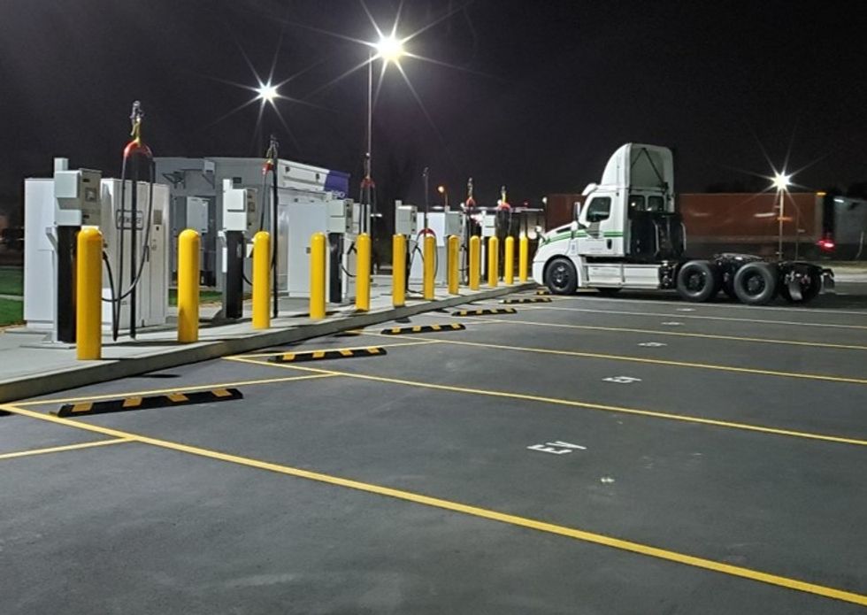 Penske\u2019s latest EV charging station in Ontario, California
