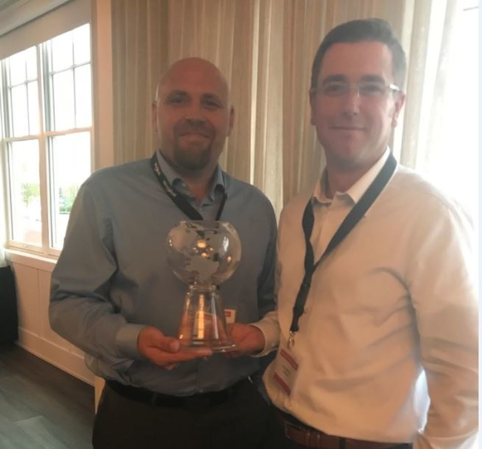 Whirlpool Dedicated Fleet Carrier of the Year hardware