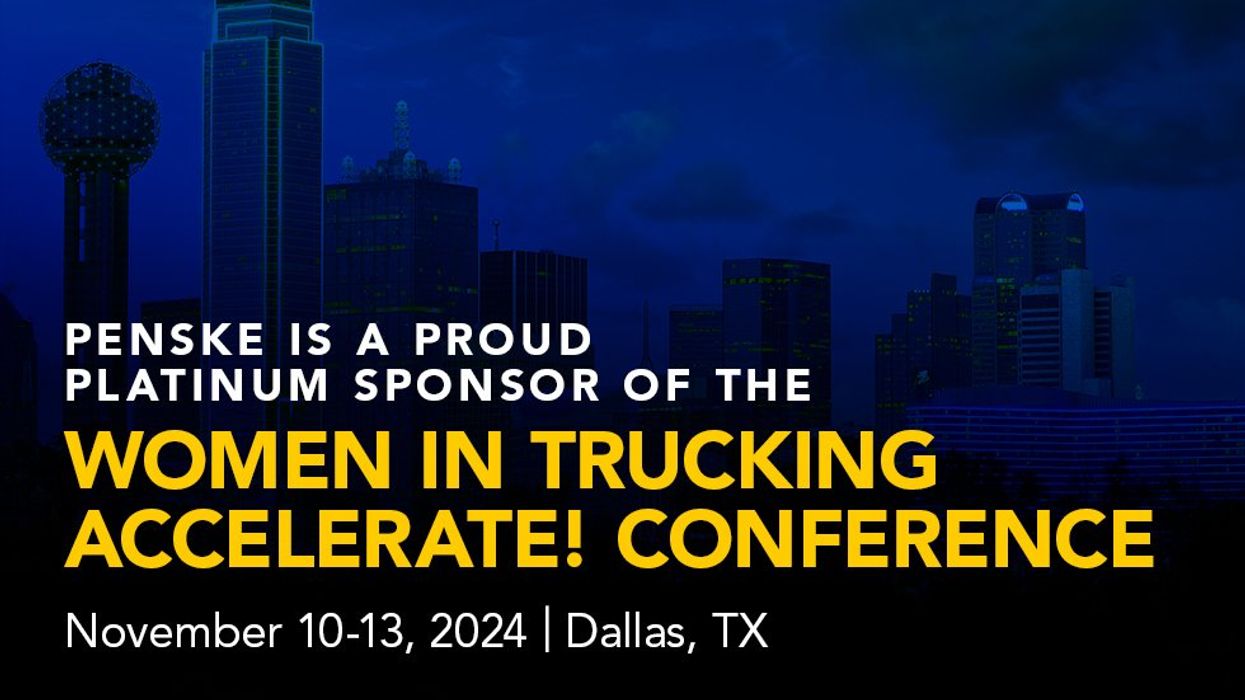 Women in Trucking Accelerate! Conference flyer