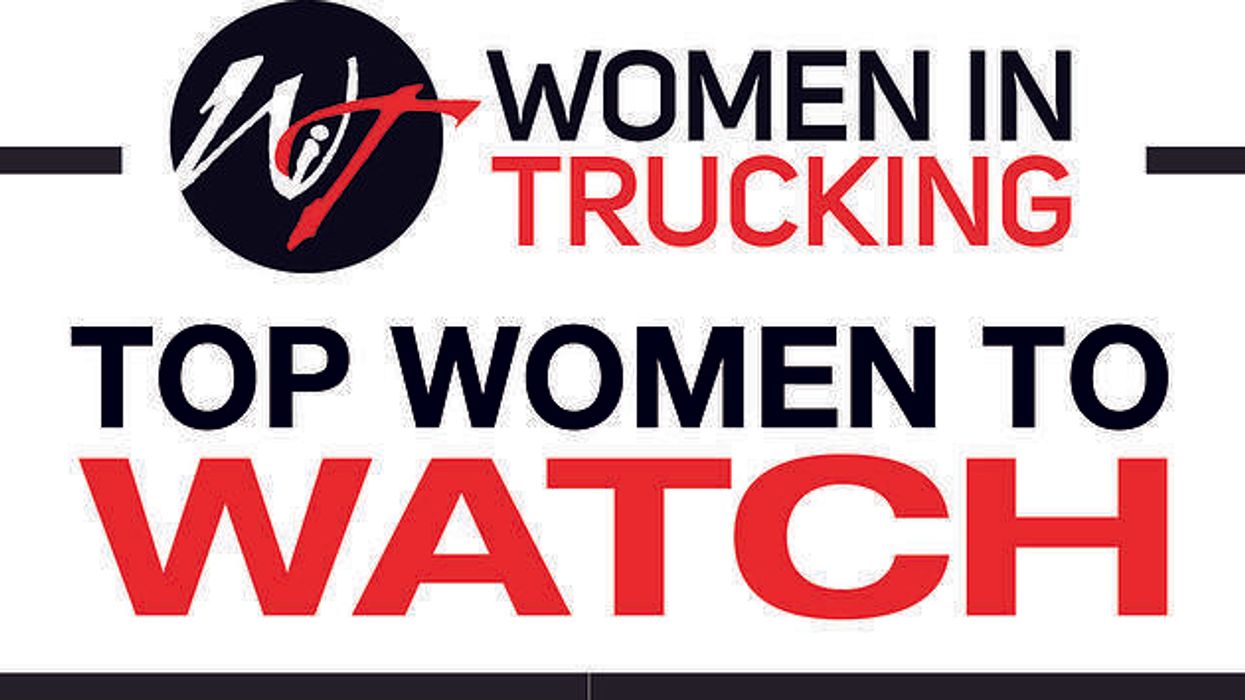 women in trucking logo